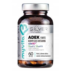 Witamina ADEK AD3EK SILVER PURE 60 PAKIET 3 SZT