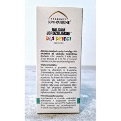 Balsam Jerozolimski dla dzieci 200 ml wspiera odporność i gardło