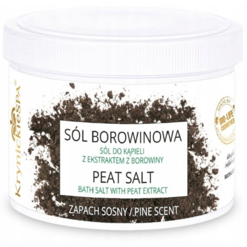 KrynickieSPA Sól borowinowa  zapach sosny 500g