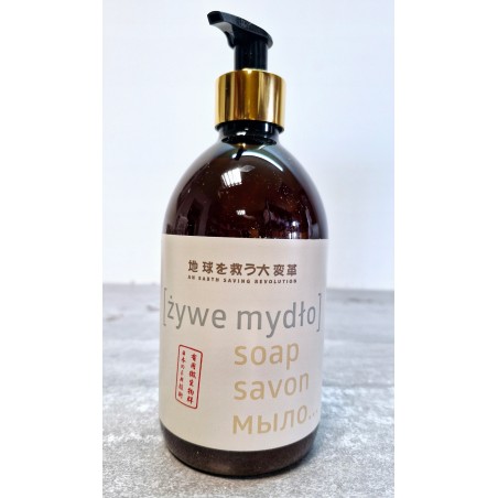 Żywe mydło w płynie EM 500 ml japońskie regenerujące i łagodzące skórę