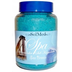 Naturalna Ciechocińska Sól Kąpielowa Sea Breeze 550ml pielęgnacja skóry