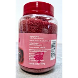 Naturalna Ciechocińska Sól Kąpielowa Red Rose 550ml pielęgnacja skóry