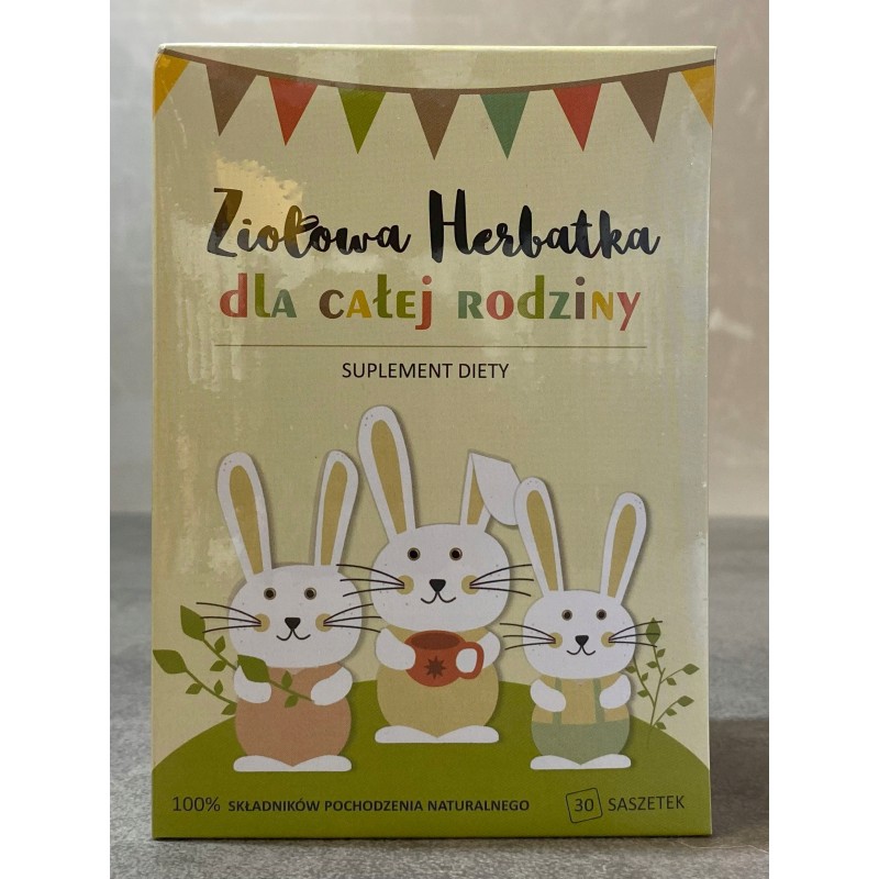 Herbatka ziołowa DLA CAŁEJ RODZINY 30x3g