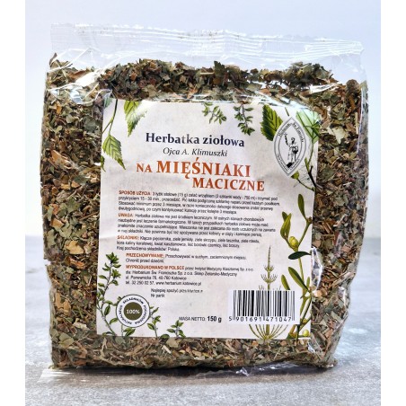 Herbatka ziołowa Na mięśniaki 150g Herbarium