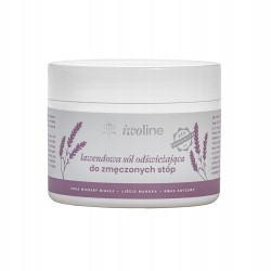 Iwonicka Lawendowa sól odświeżająca do zmęczonych stóp 600 g Iwoline