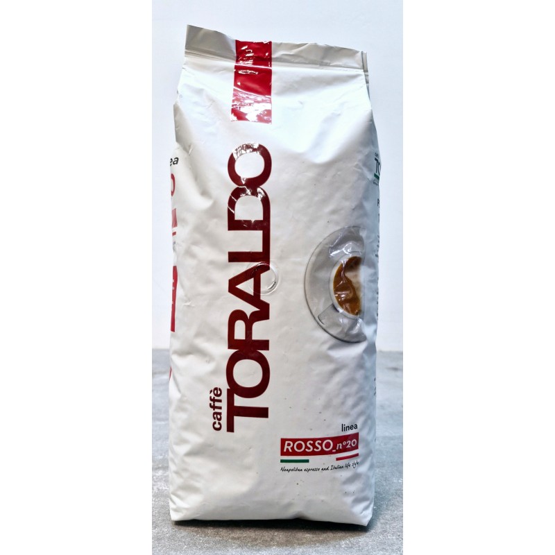 TORALDO 1kg włoska kawa ziarnista KREMOWA INTENSYWNA Pełny smak i aromat