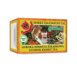 Gorzka herbata żołądkowa Herbex, 20 saszetek po 3 g