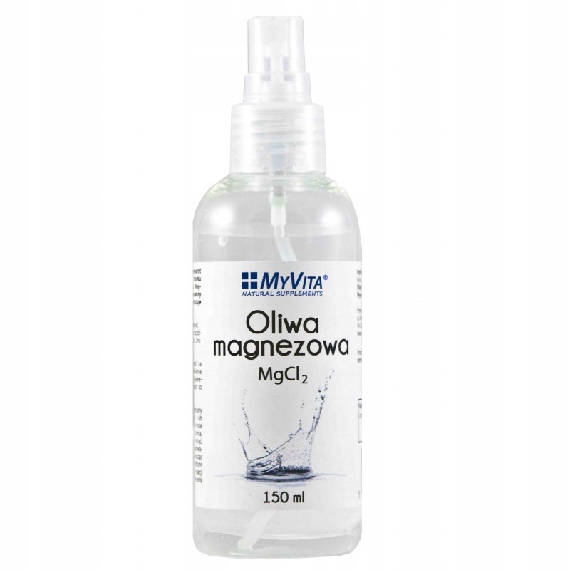 MyVita Oliwa magnezowa 150 ml naturalne źródło magnezu na skórę