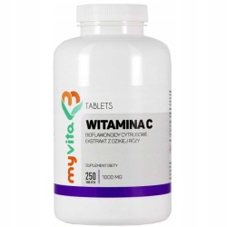 MyVita WITAMINA C 1000 mg 250 tabletek naturalne wsparcie