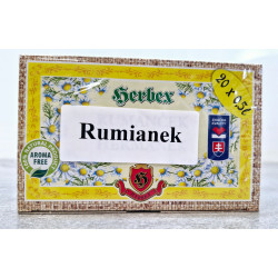 Herbata rumianek Herbex 20 saszetek po 2,5 g na 0,5 l