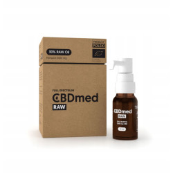 Olej CBD RAW 30% CBDmed 3000 mg 10 ml, pełne spektrum
