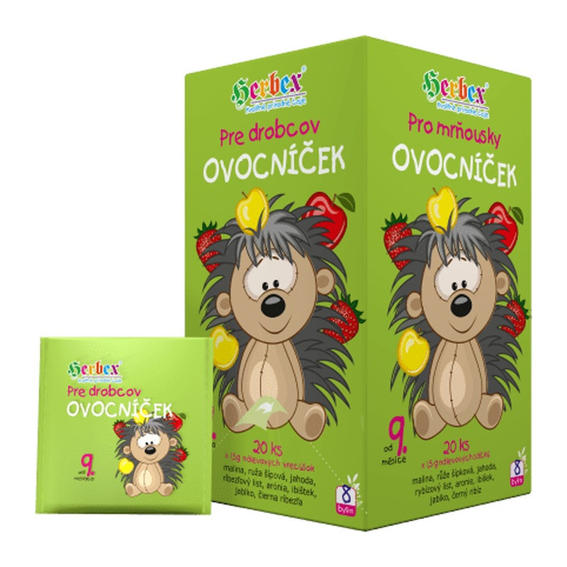 Ovocníček Herbex, herbatka owocowa dla dzieci od 6 miesiąca