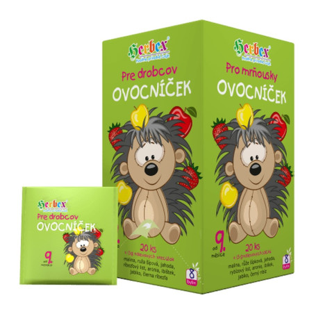Ovocníček Herbex, herbatka owocowa dla dzieci od 6 miesiąca