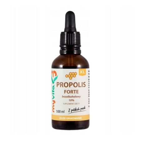 MyVita Propolis Forte XL 100 ml z pipetą, bez alkoholu