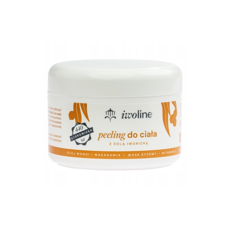 Iwonicki Peeling do ciała 280 g naturalna pielęgnacja Iwoline