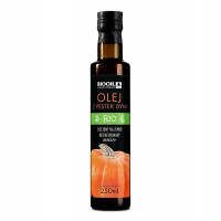 Olej z pestek dyni BIO tłoczony tradycyjnie 250 ml do sałatek
