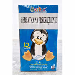 Kýchalko Herbex, herbatka dla dzieci od 12 miesiąca, 20x1,5 g