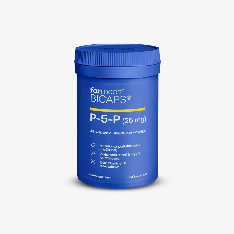 Witamina B6 P-5-P 25 mg ForMeds BICAPS P-5-P kapsułki