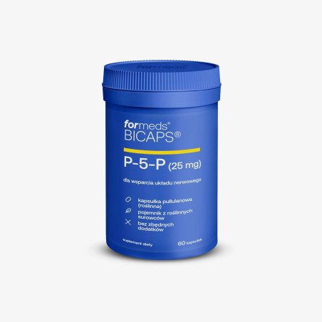 Witamina B6 P-5-P 25 mg ForMeds BICAPS P-5-P kapsułki