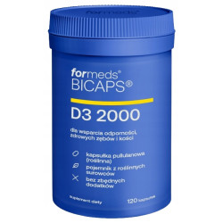 Witamina D3 2000 IU ForMeds BICAPS D3 2000, 120 kapsułek