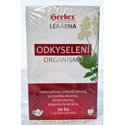 Odkwaszenie organizmu Herbex, herbata 20 saszetek po 3 g