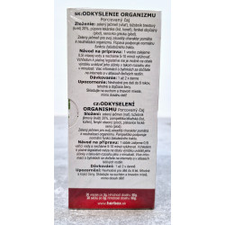 Odkwaszenie organizmu Herbex, herbata 20 saszetek po 3 g