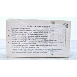 Herbata wieczorowa Herbex 20x1,5 g, melisa, mięta, chmiel