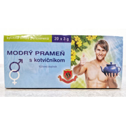 Niebieskie źródło z buzdygankiem Herbex, suplement 20x3 g