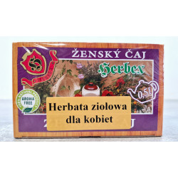 Herbata dla kobiet Herbex, przywrotnik i dziurawiec, 20x3 g