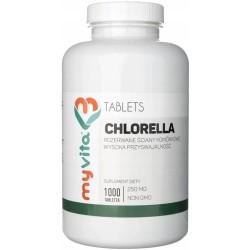MyVita Chlorella 1000 tabletek naturalne oczyszczanie organizmu