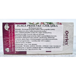 Zgaga przełyku i żołądka Herbex, herbata ziołowa 20x3 g