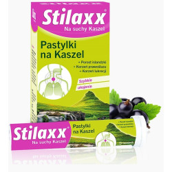 Stilaxx pastylki na kaszel 28 szt. na suchy kaszel, bez cukru