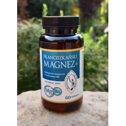 Magnez+ cytrynian magnezu z witaminą B6, 60 kapsułek