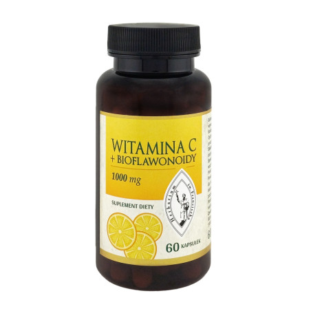 Witamina C 980 mg z bioflawonoidami, 60 kapsułek